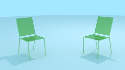 green chair preview image